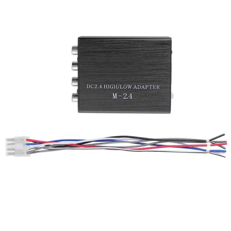 VODOOL Car Audio RCA Speaker High to Low Level Line Output Converter