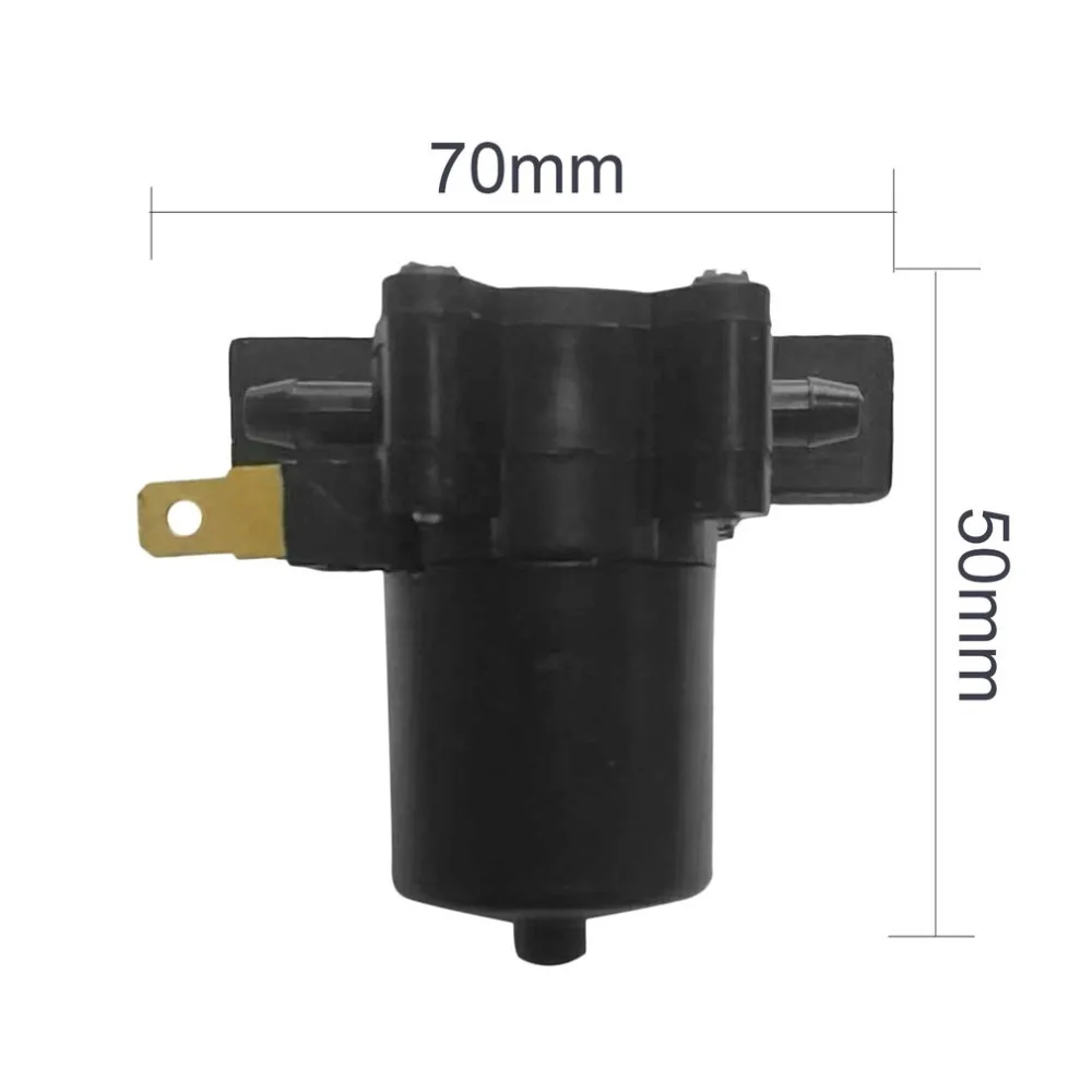 UNIVERSAL WINDSCREEN WIPER WASHER PUMP 12V VOLT WATER TRANSFER PIPE FOR VEHICLES