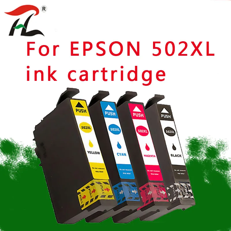 4PK 502XL для Epson T502XL картридж с чернилами XP 5100 WF2860 WF2865 502 I|Чернильные картриджи| |