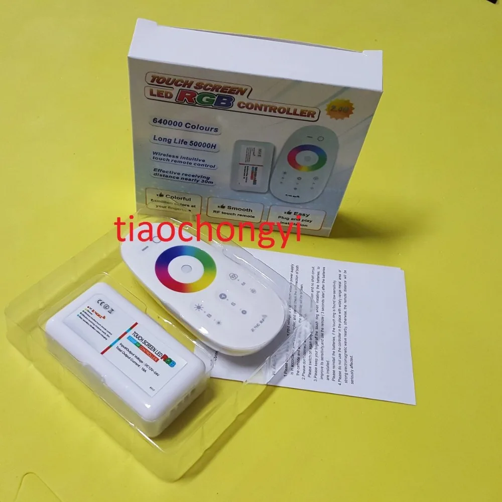 Remoto sem Fio Tela de Toque Controle Rgbw Rgbww Rgbcw 12v-24v 18a 2.4g Led Rgb 2 Cheap Dimmers