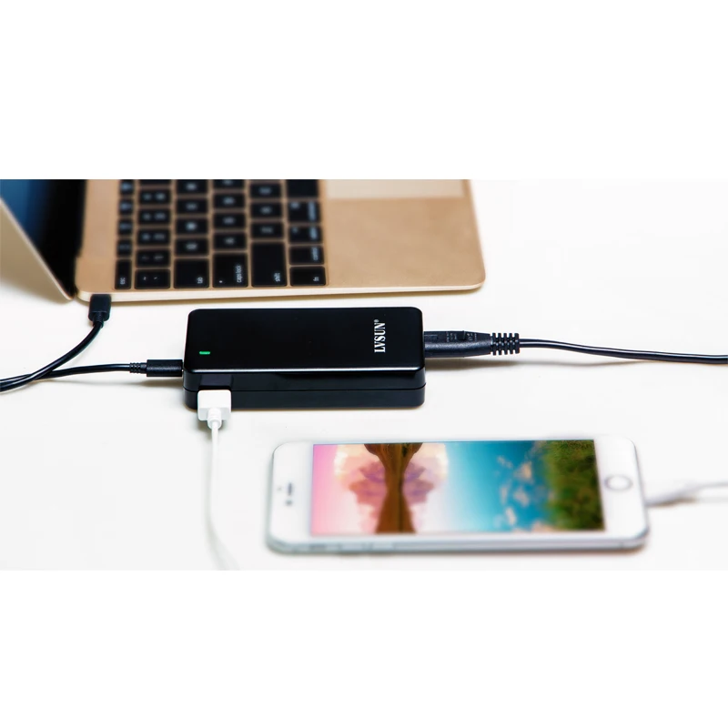 UDOLI 45W Dual USB C Type C Desktop Notebook Laptop