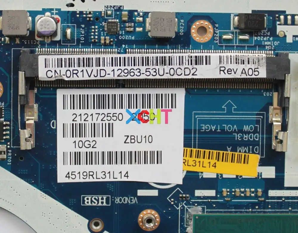 لديل خط العرض E7450 R1VJD 0R1VJD CN-0R1VJD ZBU10 LA-A961P SR23X i5-5300U محمول اللوحة اللوحة اختبار