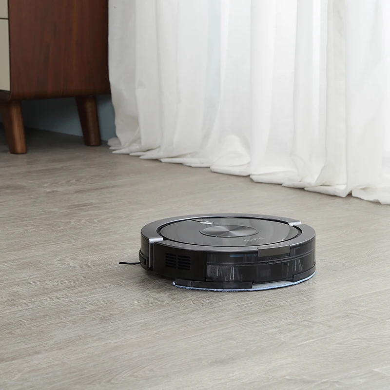 ILIFE A9s Robot Vacuum Cleaner Vacuuming & Wet Mopping Smart APP Remote Control Camera Navigation Planned Cleaning Large Dustbin