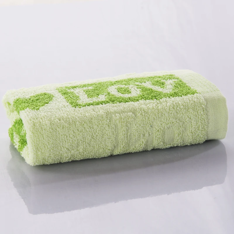 Kopen J pinno Badkamer Handdoek 100% Katoen Absorberende Zachte Comfortabele Top Grade groen blauw bruin roze Mannen Vrouwen Familie 72*32 cm