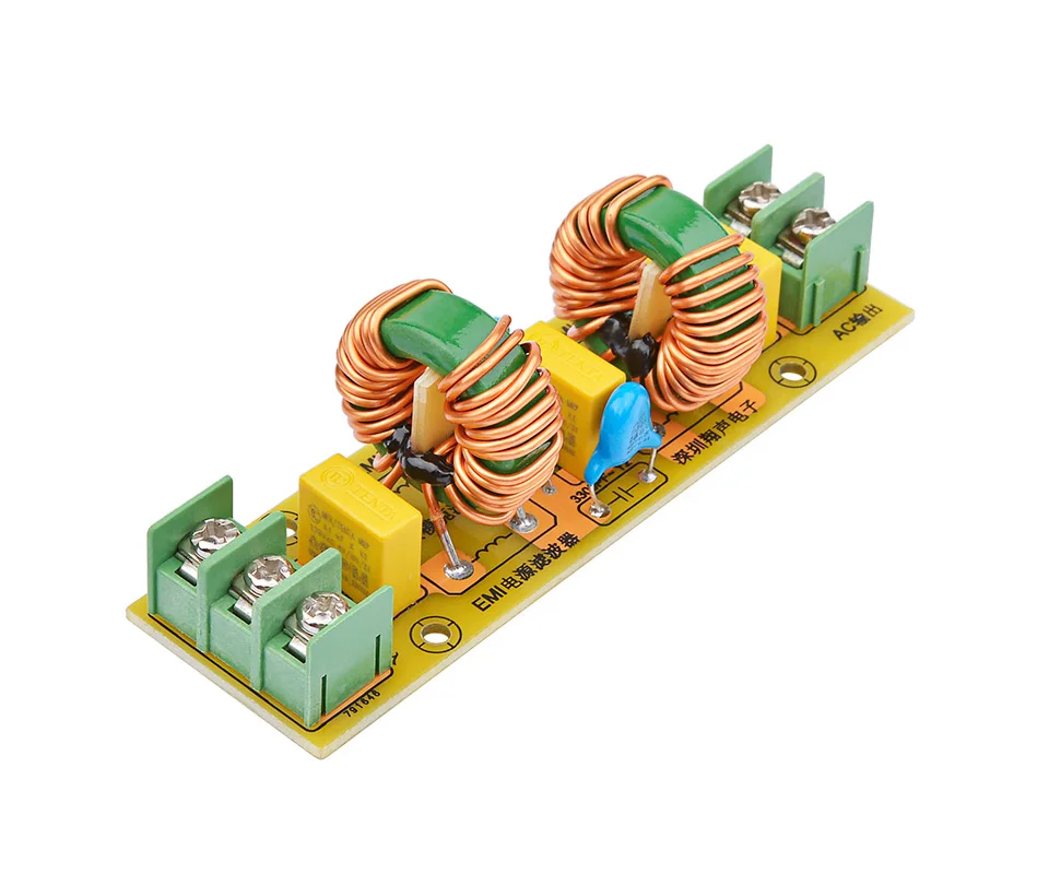 AIYIMA 18A EMI мощность фильтр доска AC мощность фильтр питание анти-помехи для динамик усилитель Diy