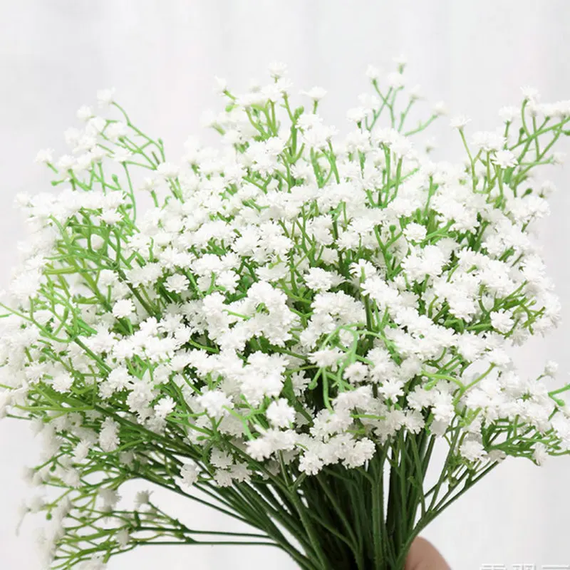 Romantic Wedding Artifical Flowers Gypsophila Silk Flowers Decorative
