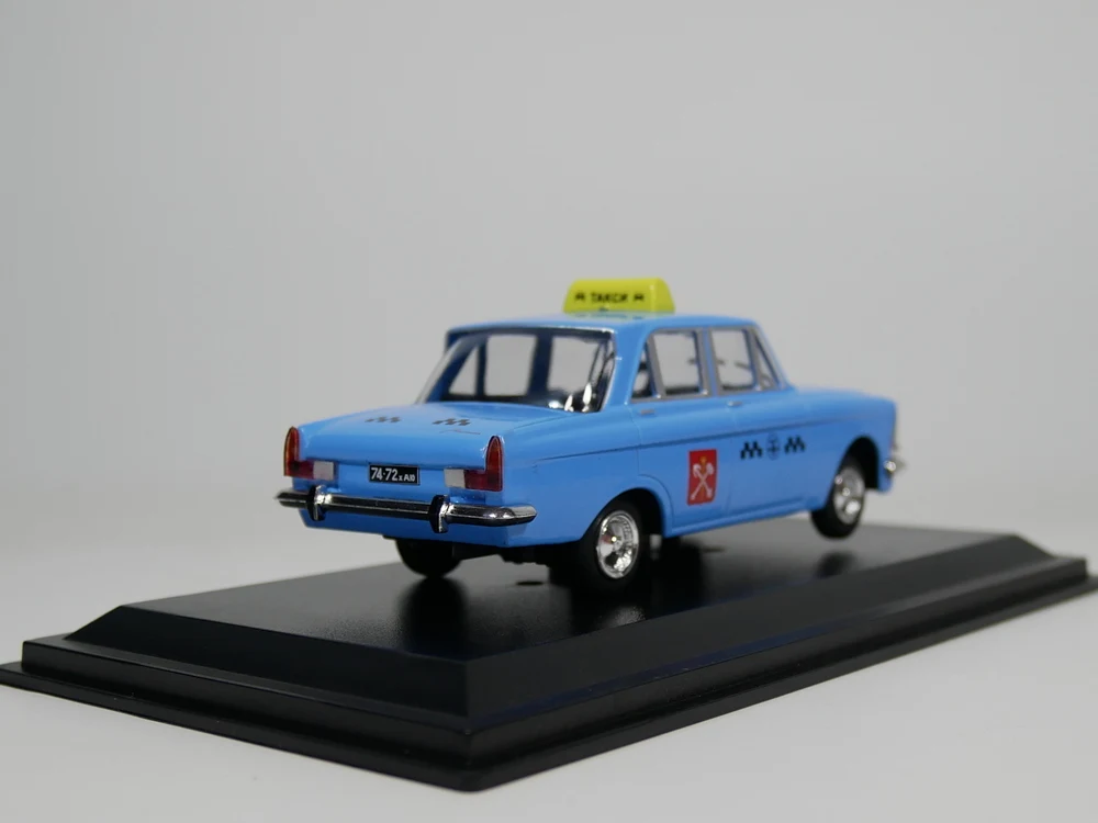 Leo модель 1:43 moskvich 408 1964 СПб такси литая модель автомобиля