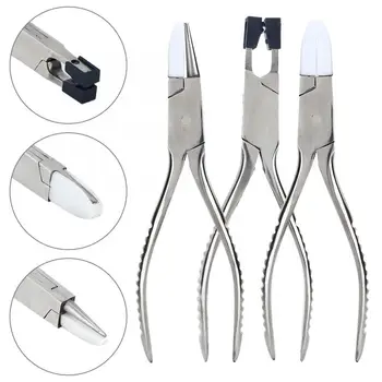 

Professional Portable DIY Stainless Steel Nylon Mouth Plier Jewelry Making Clamp Repair Tools Jewelry Making Tool for Jeweler