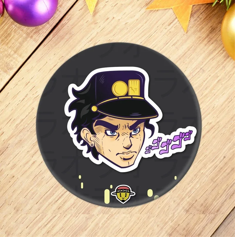 1 шт. значок аниме Jo Необычные Приключения Jotaro Kujo Косплей брошь коллекция булавок для украшения рюкзаков