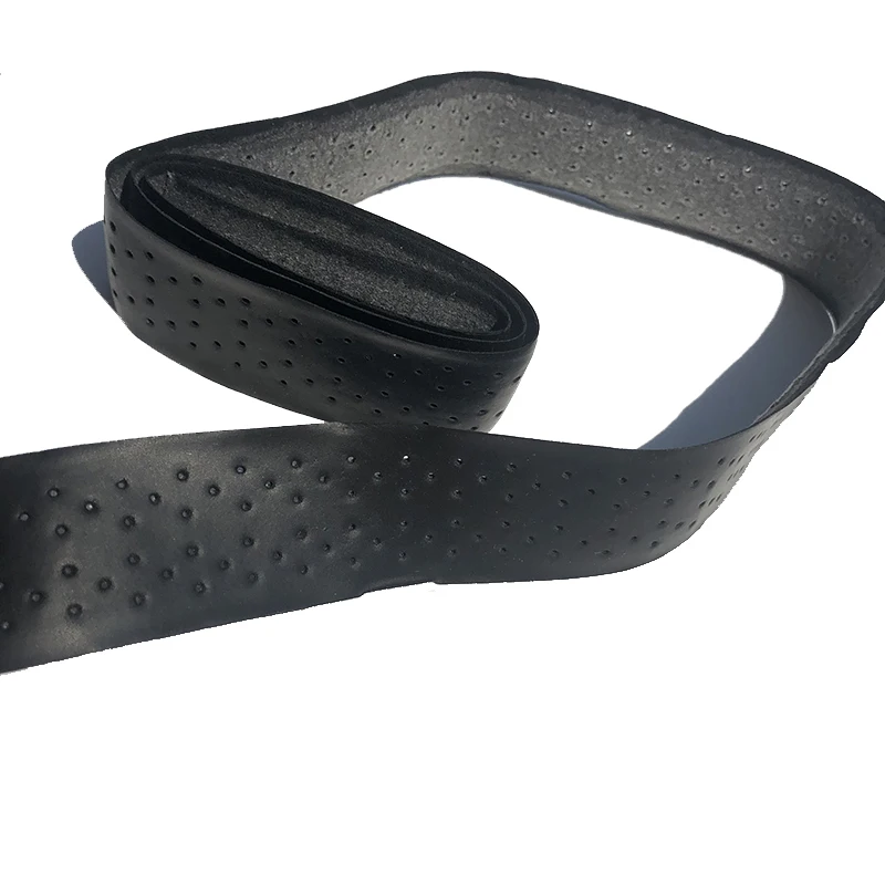 10pcs ZARSIA PU leather Sweatband Tennis Racket grip Thick Black Leather Handle Grip for tennis racket