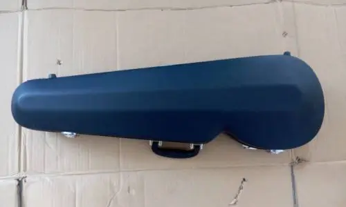 

violin case fiberglass material outside leather pasted 4/4 size