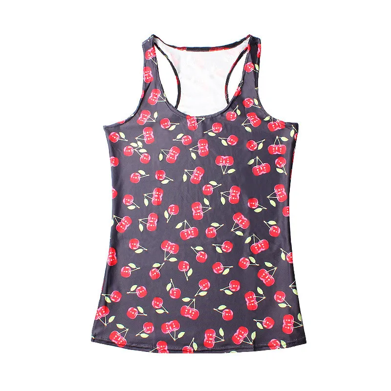 Tops Summer Women Blouses Strapless Sleeveless Digital Print Casual