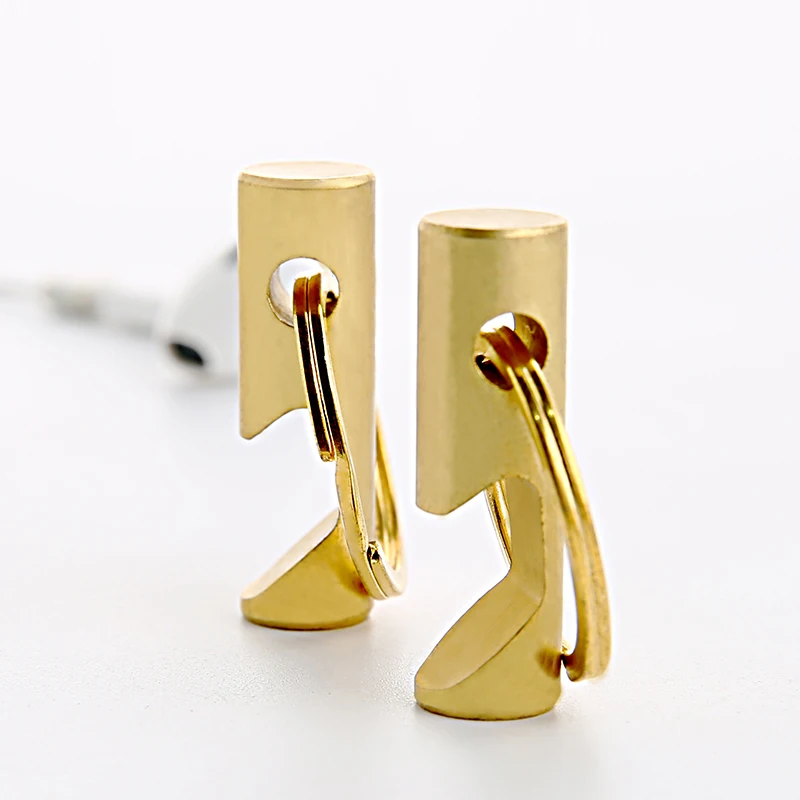 Portable Brass Bottle Opener Small Key Chain Beer OpenerCorkscrews