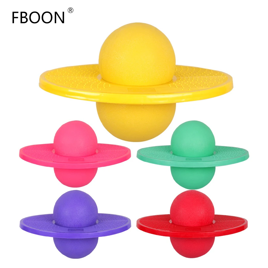 FBOON Balance Jumping Bouncing Ball PVC Non slip Inflatable Fitness