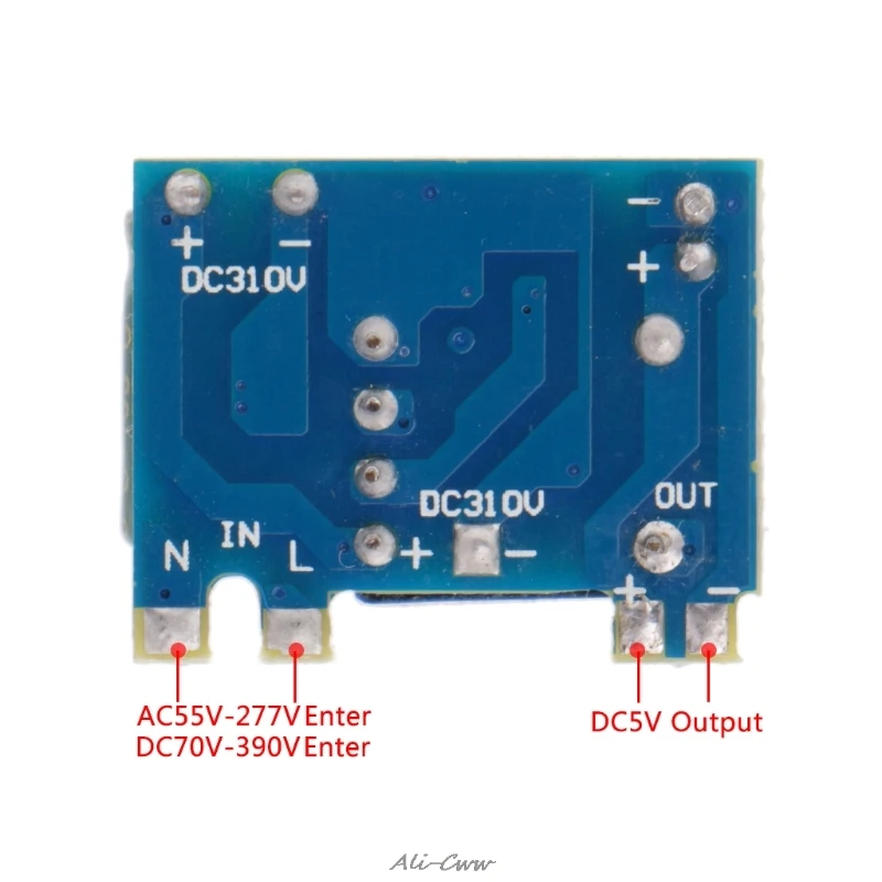 

AC-DC 220V To 5V 600mA 3W Step-down Buck Power Supply Module Isolated Switching