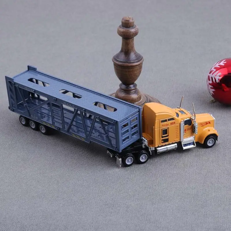 Сплав инженерный автомобиль транспорт игрушечные модели автомобилей моделирование контейнер из сплава грузовик литые Автомобили детские развивающие игрушки