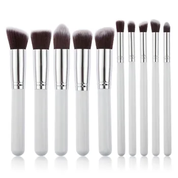 

10pcs Profe Cosmetic Makeup maquiagem Brushes Tools Set Kit Foundation paintbrushes of makeup brush use for palette