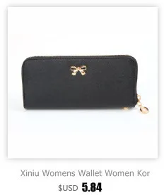 Xiniu Walet женский модный кожаный кошелек, клатч на молнии Кошелек Дамская длинная сумочка сумка органайзер твердый кожаный кошелек Tarjetero#120