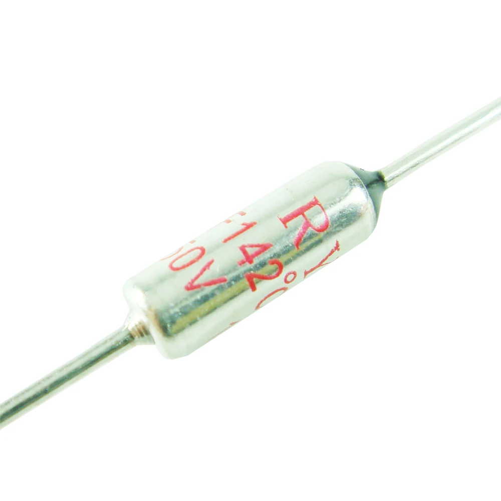 5Pcs NEC Microtemp Thermal Fuse 142℃ TF Cutoff 15A 250V SF139E