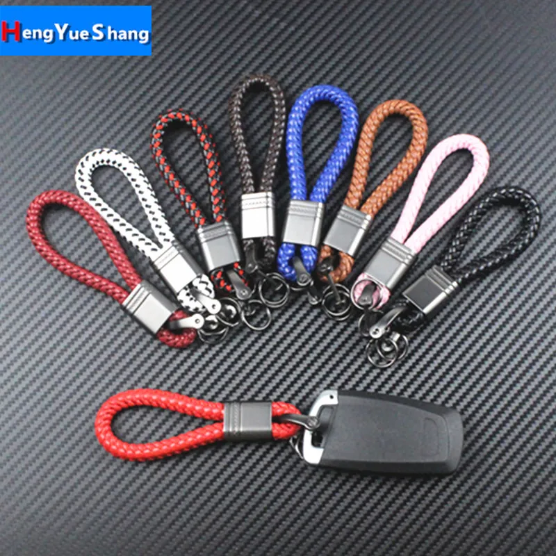 

1pcs Metal Key Ring Key chain for audi q5 mg6 lexus ct200h ford focus 2 bmw f30 jaguar xf vw Car Stickers Styling accessories