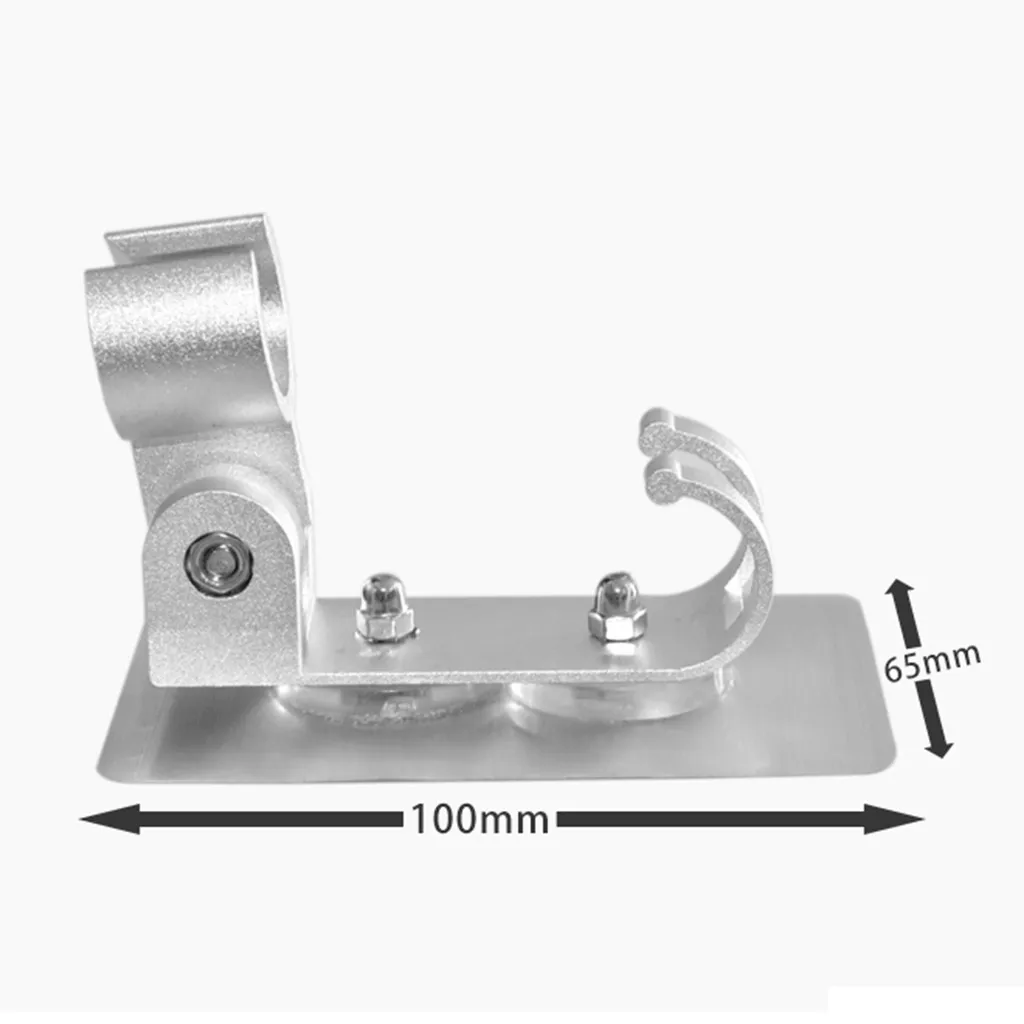 Регулируемая насадка для душа кронштейн хром ванная комната настенный запасной вакуумный кронштейн аксессуары для ванной комнаты 6,4