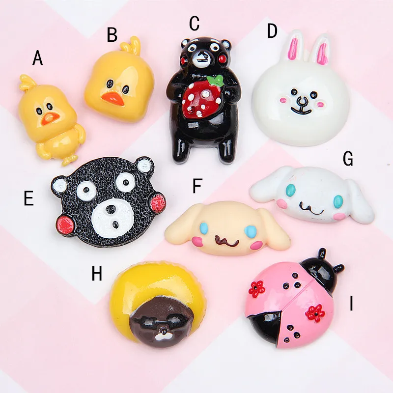 

Addition Slime Charms for Slime Supplies Filler DIY Polymer Bear Rabbit Accessories Toy Lizun Model Tool for Kids Toys Gift E