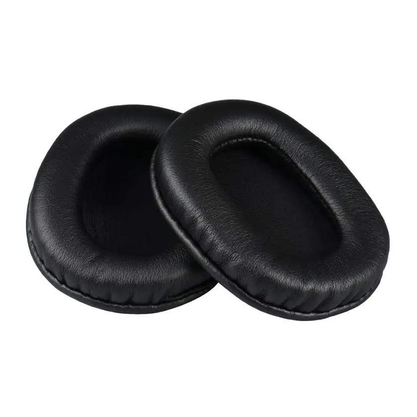 1 Pair Protein Leather Headphoneque Replacement Ear Pad Cushion for
