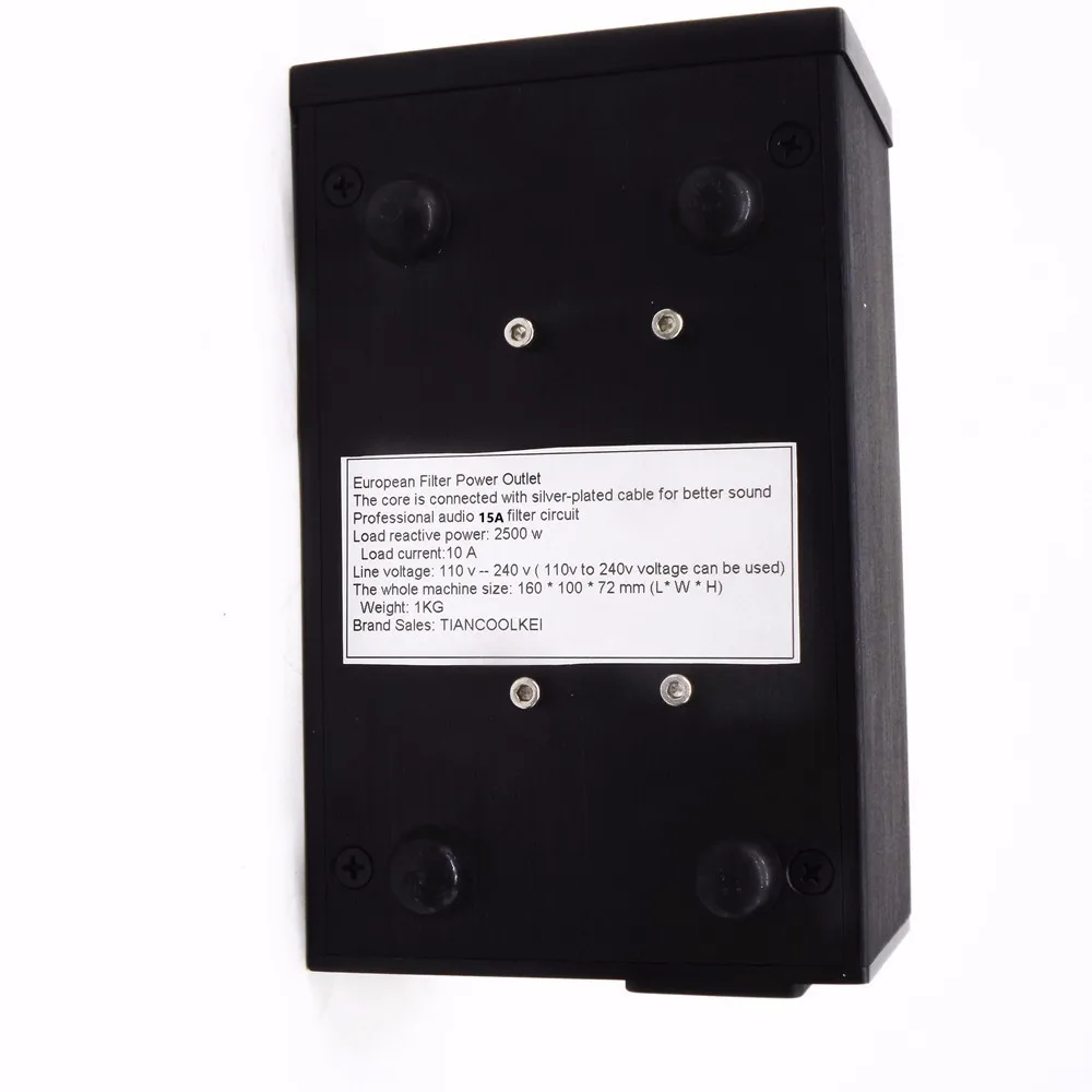 Alto Nível Bits ue Filtro Tomada de Energia Áudio Purificador Filtro ac Euro Tomada para Dac Preamplifie Amplificador Áudio Alta Fidelidade - Image 4