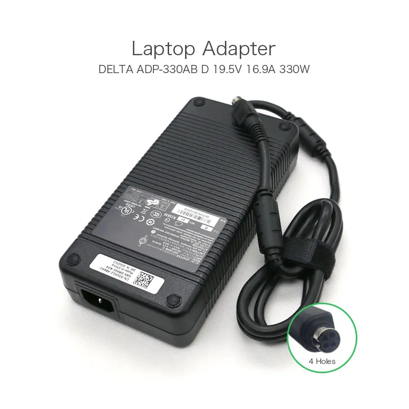 

Genuine 19.5V 16.9A 4 Holes 330W Delta AC Adapter Charger For MSI Desktop Trident3 Series Laptop ADP-330AB D