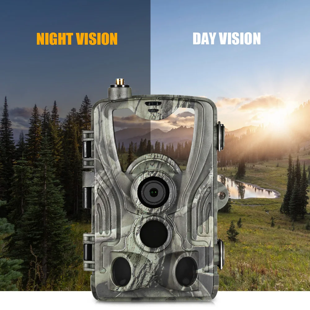 Outlife HC- 801M 2G 64GB 1080P HD Video Night Vision Hunting Camera Surveillance Photography Tracking Wildlife Trail Camera