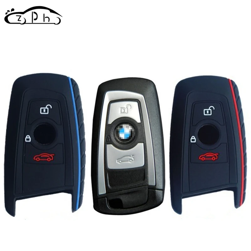 

Silicone Car Key Cover Case for BMW 1 3 5 7 Series M1 M2 F05 F10 F20 F30 335 328 535 650 740 X1 F48 X3 X4 X5 E30 E34 E36 E39 E46