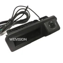 Colorful HD CCD car Rear view handle font b Camera b font for Audi 2017 A5
