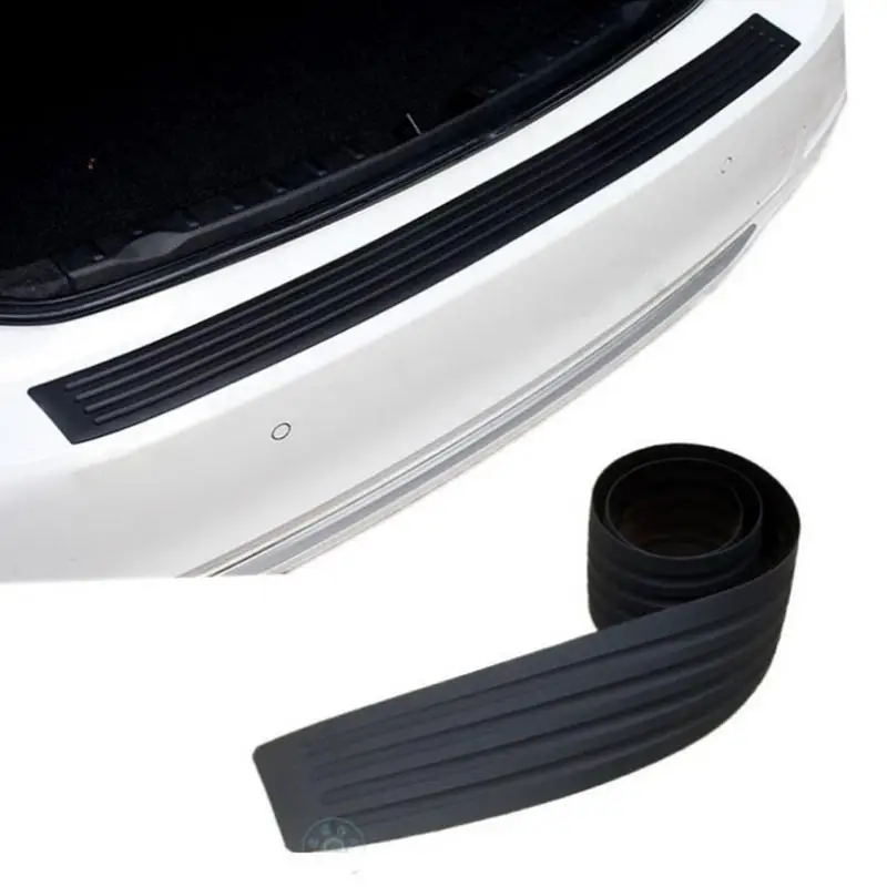 Автомобильный Стайлинг для двери Багажника Автомобиля защита заднего бампера протектор резиновые молдинги накладка декоративная накладка полоса