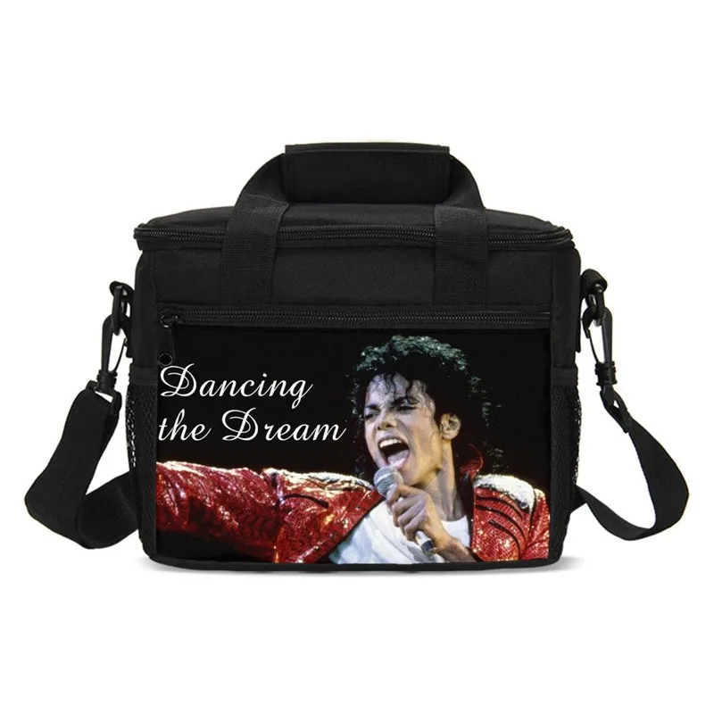 Майкл Джексон кулер сумка для женщин для пикника для винного шкафа сумки для еды переносная коробка термальная сумка для еды изолированная сумка-холодильник тепловой мешок