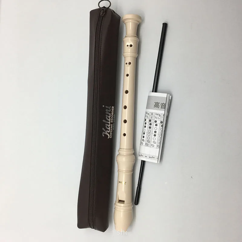 Сопрано рекордер флейта немецкий Британский 8 отверстий высокий шаг деревянные духовые инструменты студента начинающих рекордер отличный подарок