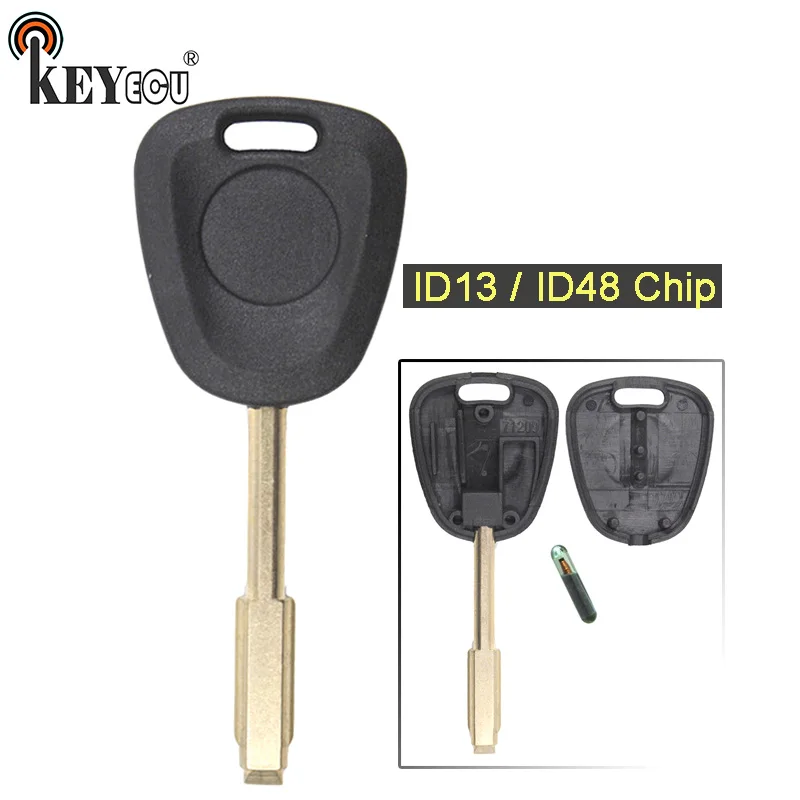 

KEYECU ID13 / 4D48 Chip Replacement Transponder Key Fob for Jaguar XJ Sovereign XJS XKR XK8 XJ R