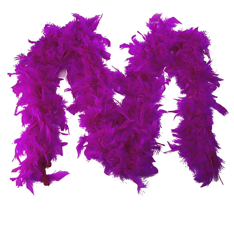 Quality White Feather Boa Flapper Hen Night Burlesque Dance Party Show Costume women's scarves handkerchief hijab scarf 40FE2804