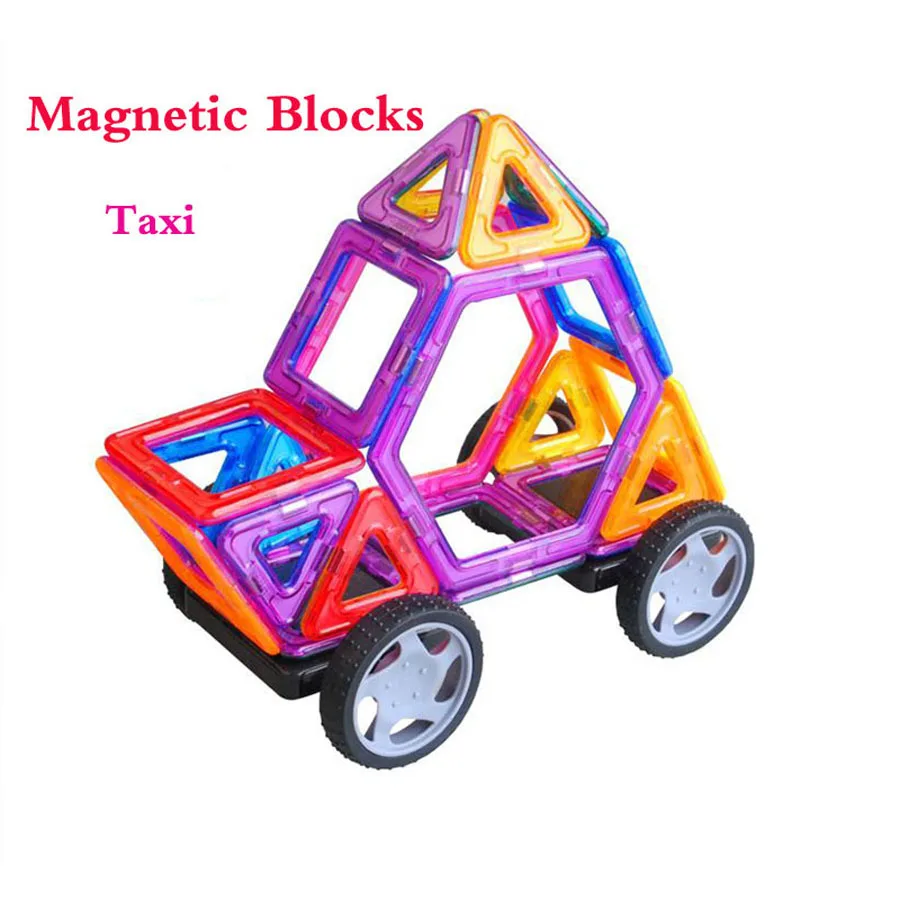 90 шт. детский Магнитный конструктор колесо обозрения|magnetic toys|toys formagnetic blocks |