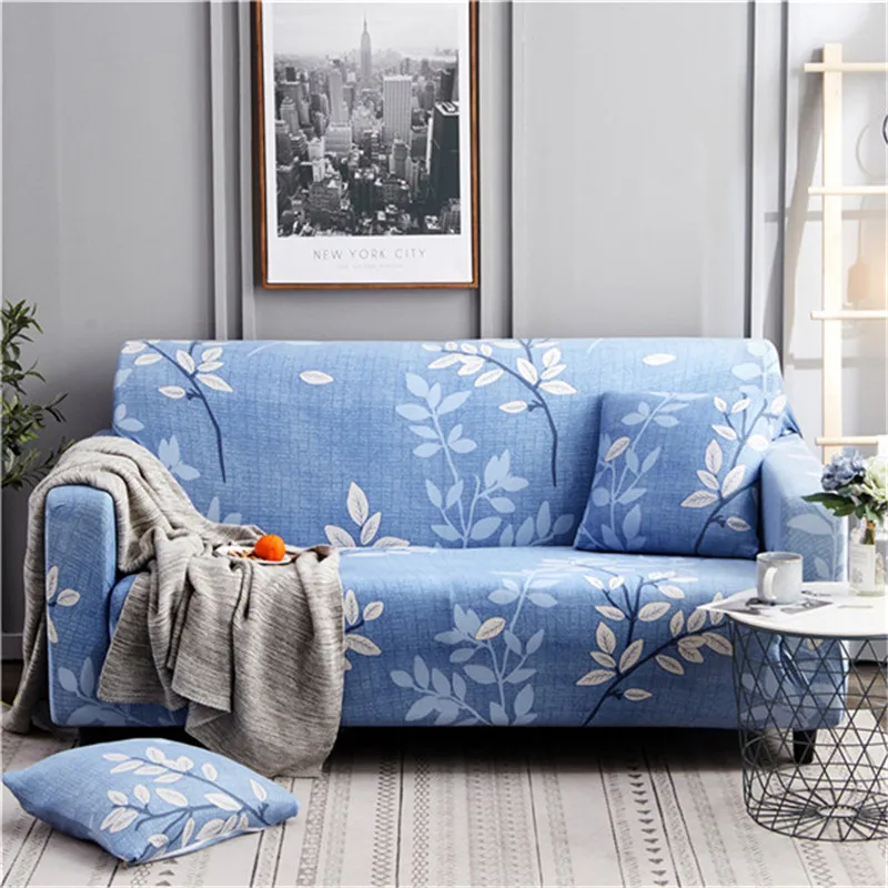 Универсальный Эластичный чехол для дивана все включено Противоскользящий чехол для дивана полный Чехол Европейский стиль ткань комбинированный диван Универсальный комплект