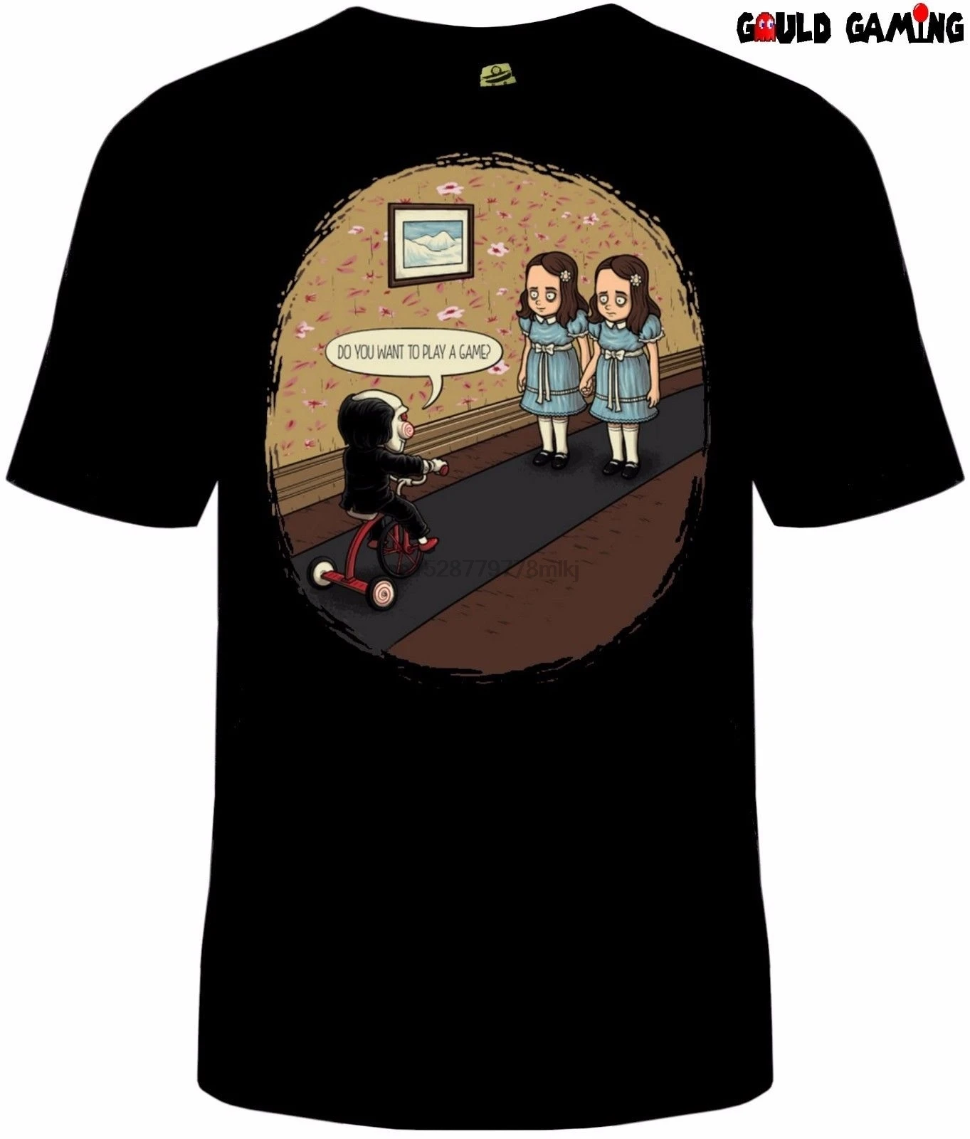 

Saw Jigsaw The Shining T-Shirt Unisex Adult Funny Horror Halloween Sizes New Classic Quality High t-shirt Style Round Style Tees