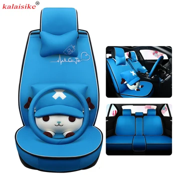 

kalaisike flax Universal Car Seat Cover for MG all models MG7 MG3 MG5 MG6 ZS automobiles styling car accessories auto Cushion