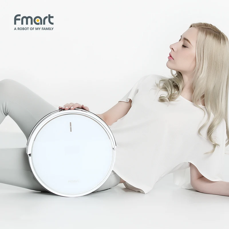 Fmart Vacuum Cleaner Robot Intelligent For Home App Control Automatic Vacuums Aspirator FM R570