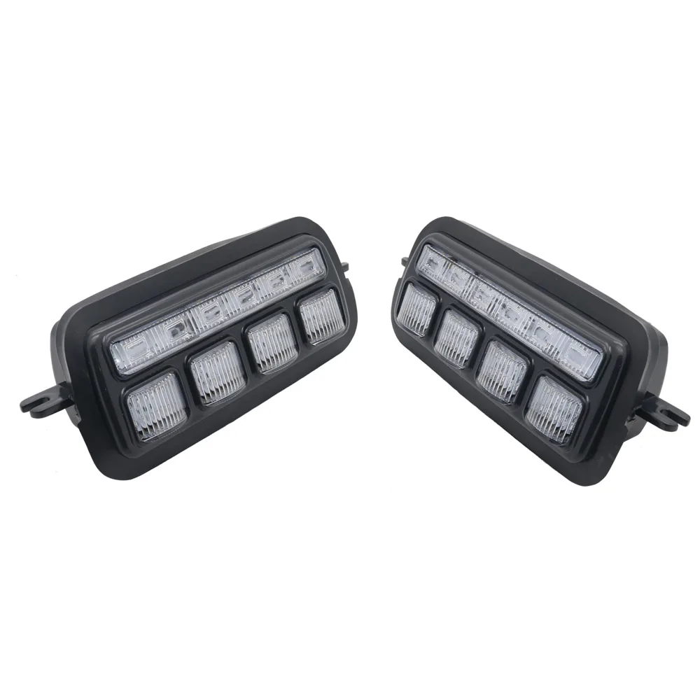 LED Daytime Running Lights for Lada Niva 4x4 1 set  2 pcs with Running Turn Signal Car Styling Accessories Tuning DRL (14)