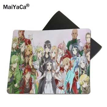 

MaiYaCa Sword Art Online Sao Mouse Pad Size 18*22cm and 25*29cm Rubber Soft Anti-Slip Laptop