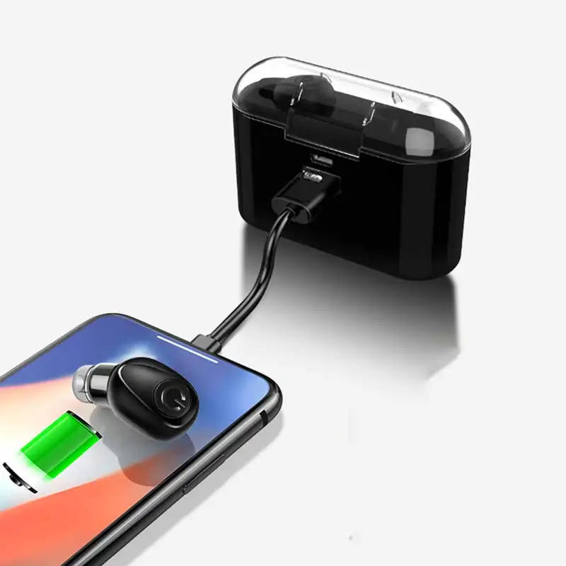 GYKZ для X8S Bluetooth 5 0 Wirel наушники мини стерео беспроводные музыкальные с зарядным