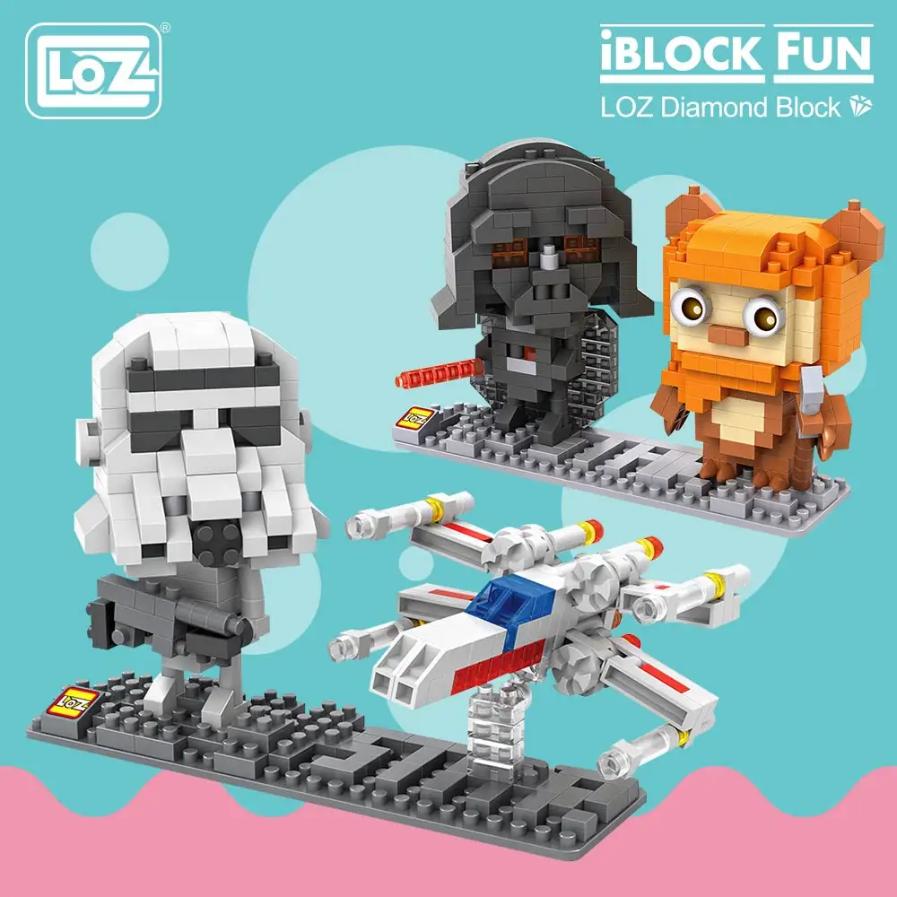 

LOZ Micro Blocks Bricks Blocks Action Figure Toy Robot Kit Model Diamond Block Buildings Hot Toys Hobbies Educational DIY