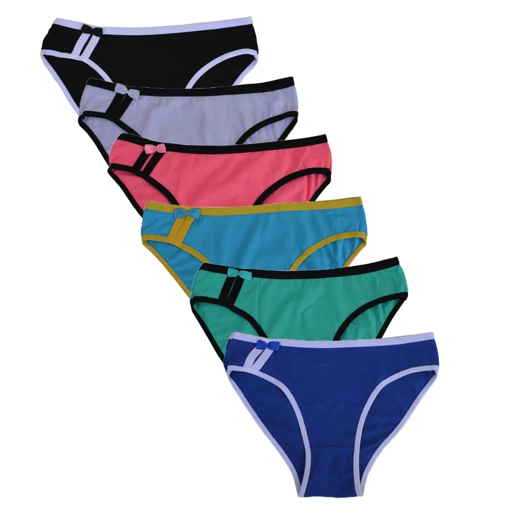 Cotton women's briefs Fashion bow cotton panties sexy women's underwear