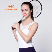 QIANDA женский Йога футболки спортивный бюстгальтер дышащая Спортивная рукавов Для женщин Фитнес футболка жилет Стиль Колготки Running top