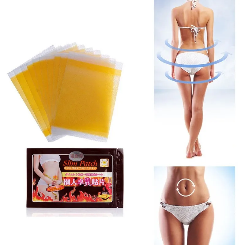 

100pcs=10bags Slimming Navel Stick Slim Patch Lose Weight Loss Burning Fat Slimming Health Care Fat Stickers Face Slimming