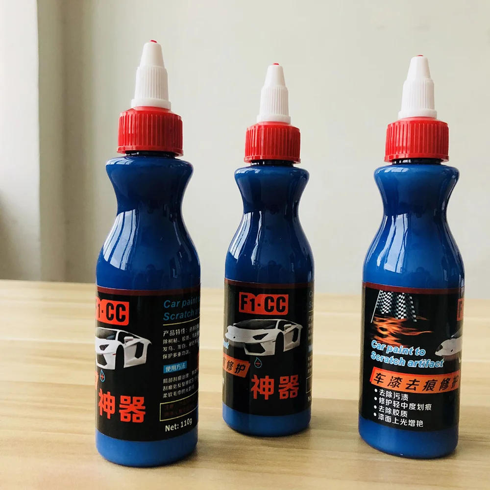 

Car Body Blue Bottle Car Paint Scratch Repair Agent Polishing Wax Car Beauty Tools Repair It Professional Scratch Remover